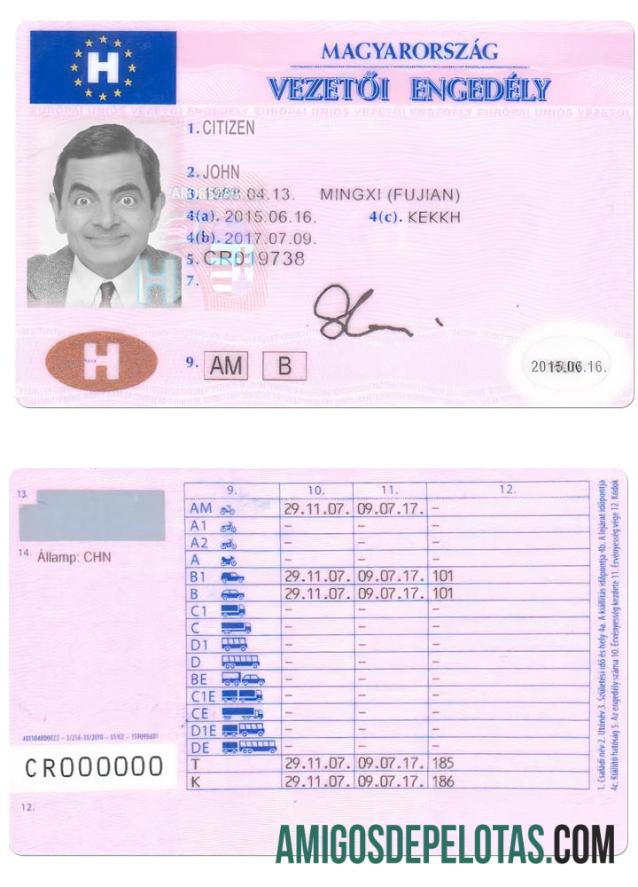 HUNGRIA Dl exemplo real